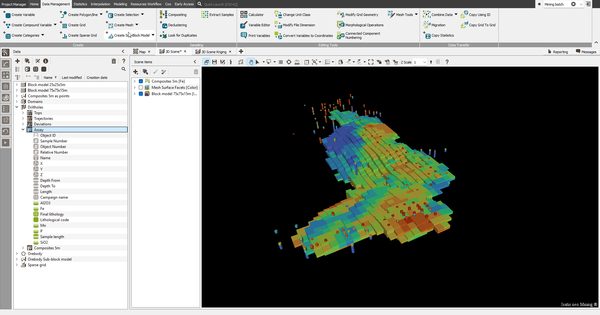 Configure grid sampling and preview the regular grid in the Look for Duplicates task