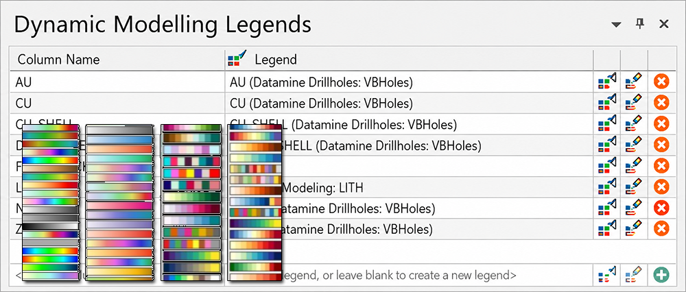 Control bar Dynamic Modelling Legends yang baru